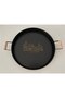 Black Metal Tray with Wooden Handles