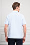 Men's A. Blue Apaş Collar Short Sleeve Shirt - 5