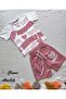Girl's Shorts Set Self Be Love White Pink - 2