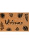 Welcome, Leaves, Tree Pattern Doormat, Door Front Doormat, Decorative Dowry Doormat, Home Gift - 4