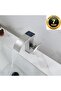 Smart Digital Temperature Led Display Bathroom Sink Faucet Imported Nickel 7 Year Warranty