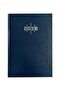 2025 Agenda Economic Leather-Bound Lined Daily Planner 14X20 cm Claret Red Color Will Be Sent. - 4