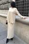 Midi Skirt Knitwear Set 10231 - 4