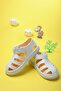 Unisex Velcro Flexible Sole Full Mid-Pedic Durable Wide Mold Children's Sports Sandals Slippers - 3
