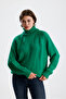 Turtleneck Raglan Sleeve Ribbed Knitwear Sweater - 7