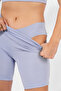 Short Tights, Seamless Panties and Crop Body 3-Piece Set - 4