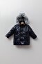 Hooded Water and Windproof Girl's Boy's Puffer Jacket 13441 - 7