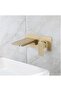 Bathroom Faucet Bathtub Jacuzzi Sink Built-In Matte Gold New Waterfall 7 Years Warranty Included Flush Mounted - 6