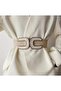 Imported Elastic Straw Women's Belt Dress Belt Shirt Belt Coat Belt