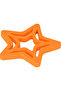 Silicone Teether Star Sunset Orange - 7