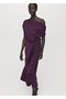 Asymmetrical Satin Dress