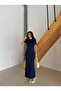 Fitted Ribbed Knitwear Dress - 8