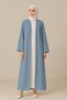Medina Silk Abaya Ferace, Flowing Abaya, Hijab Clothing Abaya, Premium Abaya Ferace, Modest Clothing
