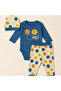 Mi̇nella Ki̇ds Baby Boy Suit 100% Cotton - 3