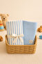 Pack of 2 100% Cotton Multi-Purpose Muslin Baby Blankets 80*100 - 2