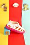 Unisex Velcro Flexible Sole Full Mid-Pedic Durable Wide Mold Children's Sports Sandals Slippers - 7
