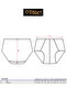 Özkan 0037 Men's 100% Cotton Combed Single Jersey Flexible Comfortable Slip Panties - 5