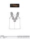 Özkan 2001 5 Pack Women's Cotton Ribbed Lace Laced Magnolia Undershirt - 4