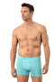 Özkan 12024 Men's Cotton Lycra Single Jersey Flexible Comfortable Boxer Shorts