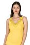 Özkan 2001 5 Pack Women's Cotton Ribbed Lace Laced Magnolia Undershirt - 2