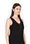Özkan 0156 Women's Ribbed Cotton Laced Self Ribbed Thick Strap Athlete - 7