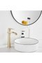 Bathroom Bowl Sink Faucet Matte Gold Color New Design Imported with 7 Years Warranty - 8