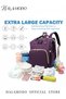 3 in 1 Multifunction Diaper Backpack, Diaper Bag with Foldable Changing Station, Waterproof Large Ca - 2