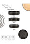 Set of 3 Granite Baking Trays |   28, 30, 32 cm |   Non-Stick Surface - 3