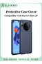 غلاف هاتف متوافق مع هاتف Huawei Mate 30 غلاف سيليكون ناعم فائق النحافة مصنوع من ألياف الكربون
