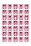 Kuromi School Name Tag Set 147 Pieces (Tear Resistant, Water Resistant) Hologram - 2