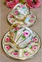 Porcelain Hand Painting Set of 2 Cup - 7