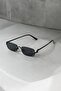Guli̇te Sunglasses Metal Half Frame Silver Black 2026