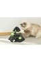 Rocket Play Tower Cat Toy Black/Green - 3