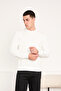 Erkek Basic Uzun Kollu Düz Sweatshirt - 5