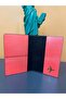 GLOSSY POMEGRANATE FLOWER GENUINE LEATHER PASSPORT CASE - 2