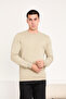Men's Basic Long Sleeve Plain Sweatshirt - 4