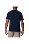 Ao0805 Men's Sun Trek Short Sleeve Tee Navy Blue - 2