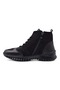 Z013 Women's Khaki Leather Comfort Boots - 2