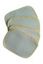 Set of 4 Cotton Knitted Handheld Bath Loofahs |   Natural, Skin Friendly |   Store in Cloth Bag - 2