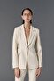 Fitted Cut Blazer Jacket - 4