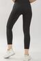 Women's High Waist Ribbon Slimming Ribbed Winter Leggings 3028 - 6