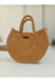 Natural Jute Rope Handmade Straw Swan Model Hand Bag Day Bag - 3