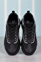 Men's Black Mesh Sneakers 0012157A - 2