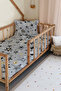 Gray Stars Velvet Decorative Blanket 76 - 2