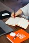 366. Gün Collection Orange - Hardcover A5 Agenda 14X21 cm Lined Notebook Premium - 2