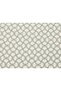 Waves 100 Cotton, Double Sided, Modern, Breathable, Geometric Double Duvet Cover - Green/Ecru - 6