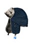 70% Cotton 30% Acrylic Russian Pilot Hat with Fur Inside, Windproof, Velvet Quilted Stitching Detail - 4