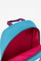 Benetton Rainbow Patterned Double Kindergarten Bag Set (Kindergarten Backpack, Double Eyed Pencil Case) - 5