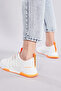 Unisex White Orange Sports Shoes Tbqnt - 4
