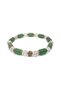 Certified Genuine Original Aventurine - 6mm Necef - Hematite Natural Stone Line Bracelet - 3